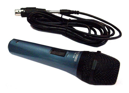Micrófono Vocal Ross Fm138 Cable Plug/xlr Ideal Karaoke