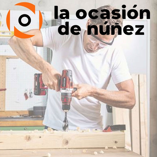 Imagen 4 de 7 de Taladro Percutor Einhell 13mm Inalambrico Tc-id 18