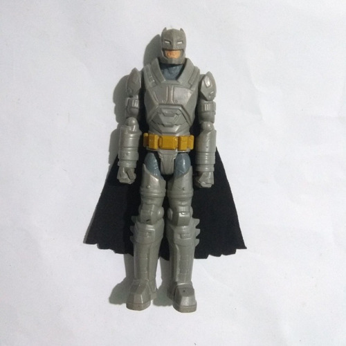 Dc Marvel Batman Blindado Gris Mattel Capa 2015 