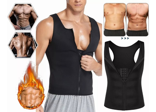 Faja Hombre Para Entrenamiento Gym Sauna Adelgazar Nueva