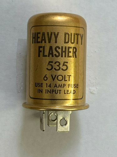 Flasher 3-pin 6v Automotriz Industrial 