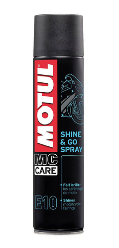 Abrillantador Para Moto Shine Go E10 Spray Motul 400ml