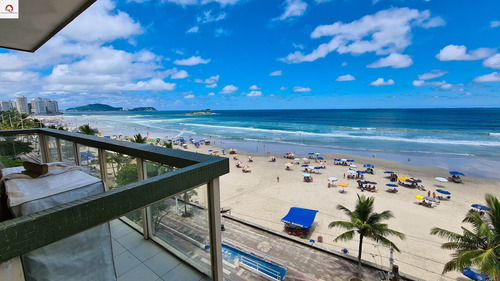 Imagem 17 de 27 de Apartamento Frente Ao Mar À Venda Na Praia Das Pitangueiras - Guarujá Sp - 4 Dormitórios - 1 Vaga De Garagem - Ap05733 - 69245569
