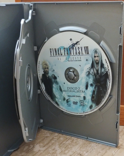 Final Fantasy 7:advent Children Edición Especial De 2 Dvd's (Usado)