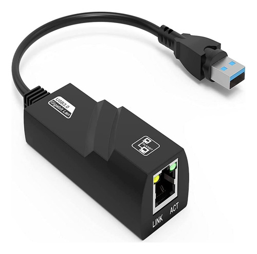 Adaptador Ethernet Usb 3.0 A Rj45 Gigabit Lan 1000mbps