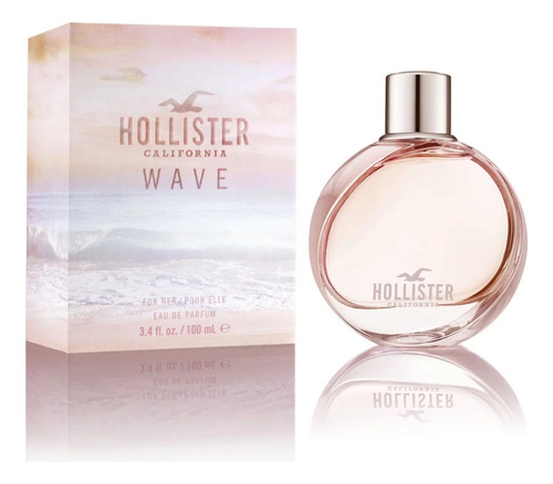 Perfume Hollister Wave 100ml. Para Damas Original