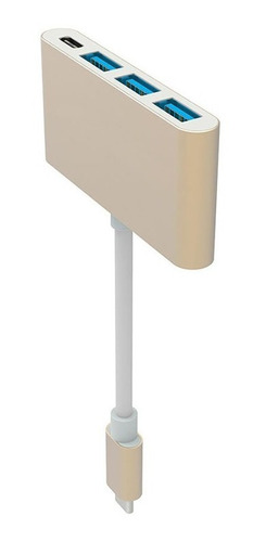 Hubs Adaptador Usb Pro Air Tipo C 4 En 1 Usb 3.0 Macbook