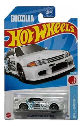 Hot Wheels Nissan Skyline Gt-r (r32) Godzilla #69/250 5/10