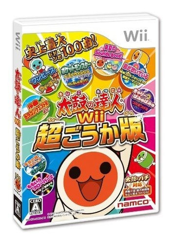 Taiko No Tatsujin Wii: Chou Gouka Han Japón Importación.
