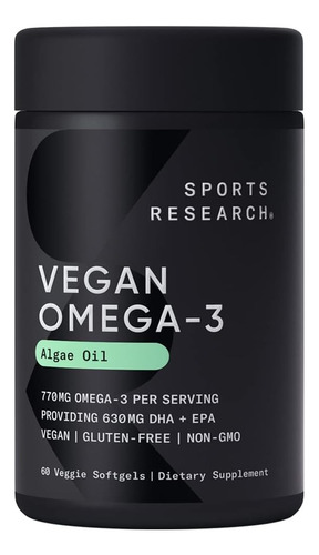 Omega 3 Vegano Dha&dpa 630 Mg 