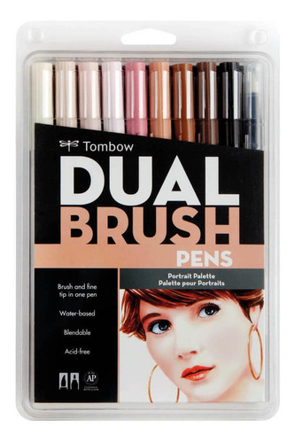 Imagen 5 de 6 de Marcadores Tombow Dual Brush Punta Pincel