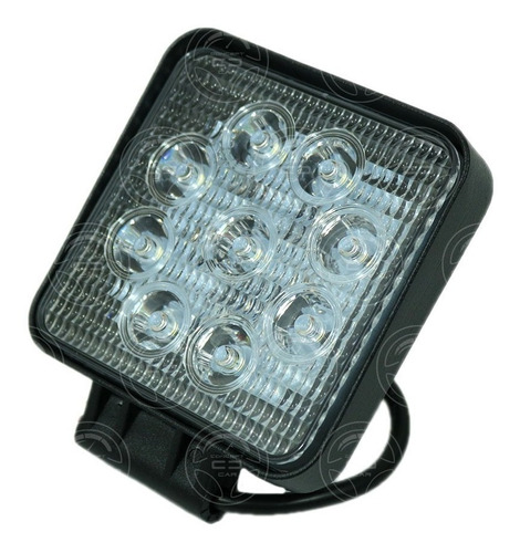 Faro 9 Hiper Led 27w Auxiliar 4x4 Jeep Off Road Universal