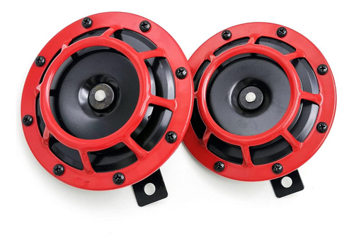 2 Pieces 125mm 12v Super Loud Electric Horn High Tone/low