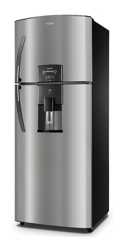 Imagen 2 de 5 de Nevecón no frost Mabe RMP435FZCU inox con freezer 412L 110V - 120V