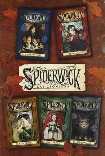 Estuche Las Crónicas De Spiderwick - Saga Completa 5 Libros