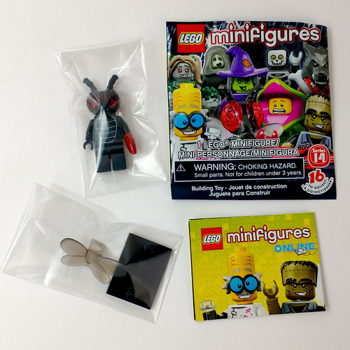 Lego Monstruo Mosca Serie 14 Minifiguras Con Sobre - Lm027 1 Monstruo Mosca (Usado)