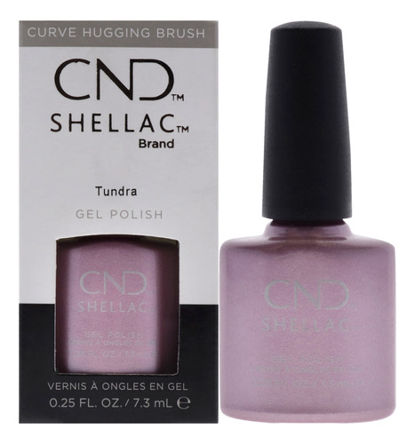 Esmalte De Uñas Cnd Shellac Tundra 7ml Uv3 Technology Para M