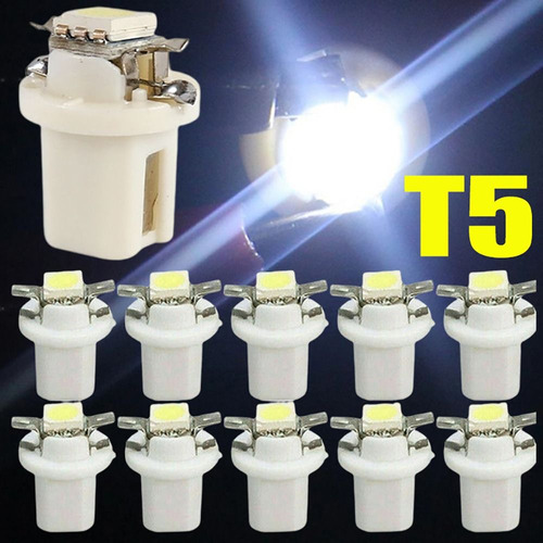 10 Lámparas Tablero Auto B8.5d