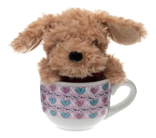 Tierno Peluche En Tasa Varios Modelos Amor Amorosos