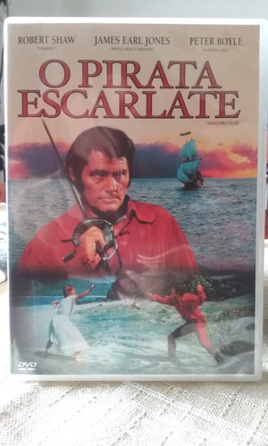 Dvd O Pirata Escarlate Robert Shaw James Earl Jones