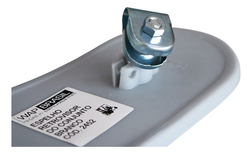 Espelho Retrovisor Branco Cód. 2452