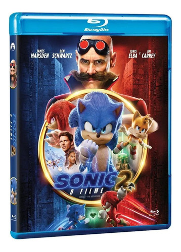 Blu-ray Sonic 2 O Filme ( Jim Carrey ) 2022 Original
