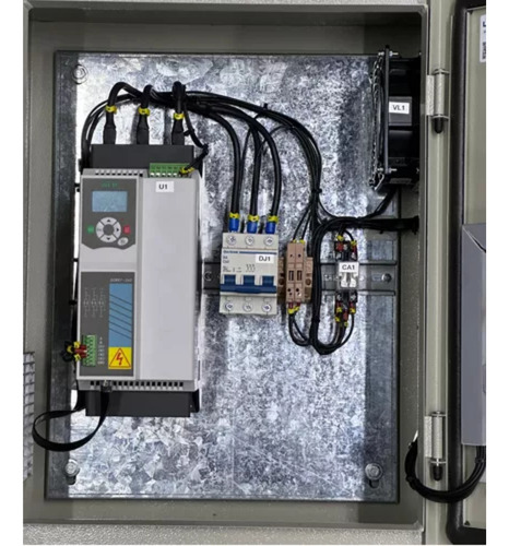 Painel Partida Motor C/ihm Remota 5cv 220v 15a Soft Starter