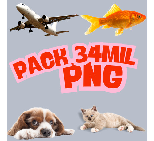 Pack 34mil Imagens Png Fundo Transparente E Alta Resolução