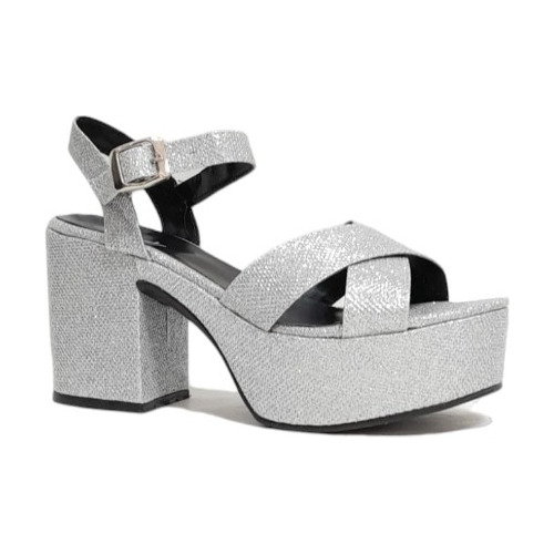 Sandalias Gamuza Mujer Plataformas Art 510 Primavera Verano 2020