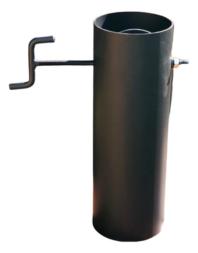 Kit Puerta De Hierro+chimenea+quemador Para Horno De Barro