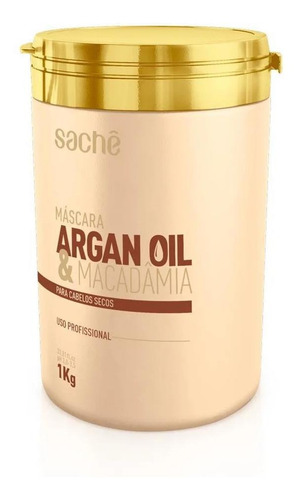 Máscara Argan Oil & Macadâmia 1 Kg Sachê Professional 