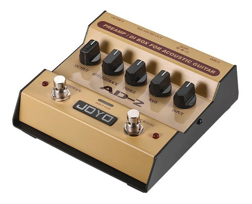 Imagen 2 de 3 de Pedal Joyo Ad-2 Preamplificador Acústico