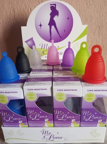 Copa Menstrual Meluna + Vaso Esterilizador