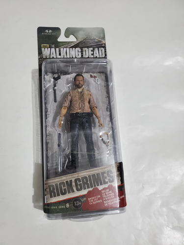 Rick Grimes Walking Dead Mcfarlane Detalles Empaque