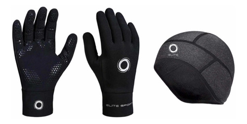 Guantes Con Gorro Invierno Elite Running