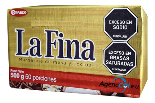 Margarina La Fina 500gr - G A $ - g a $28