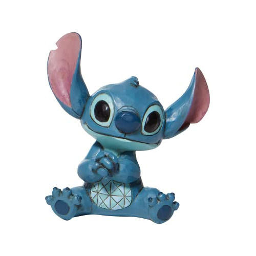 Figurina Mini Stitch De Jim Shore Disney, Azul