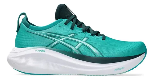 Zapatillas Asics Gel-nimbus 27 Hombre Running Turquesa