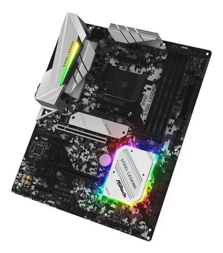 Tarjeta Madre Asrock B450 Steel Legend Amd Am4 Ddr4 Rgb Atx