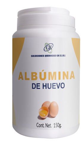 Albumina De Huevo 100 % Puro. 500 Grs