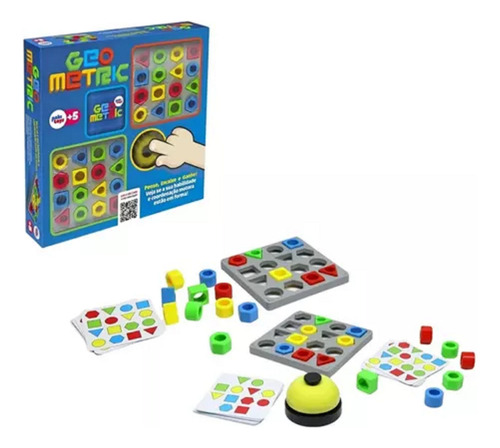 Paki Toy Geo Metric - Juego De Mesa En Español