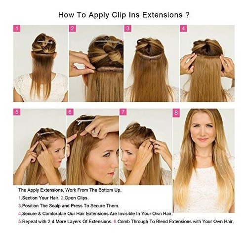 Afro Kinky Clip Rizado En Humanos Remy Extensiones De Pelo