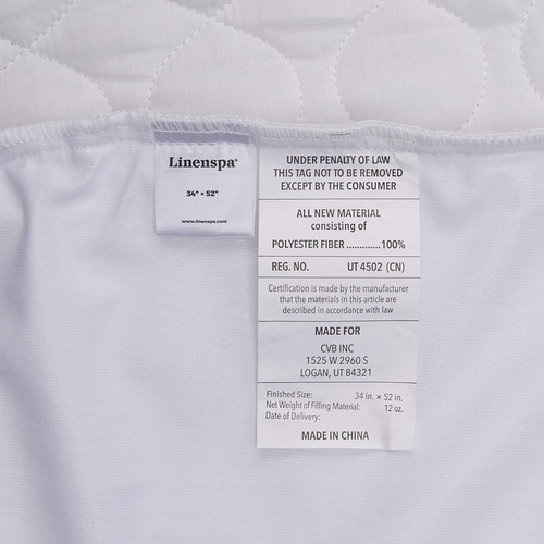 Linenspa Sábana Impermeable Antideslizante De 34 X 52 Y Prot