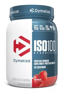 Iso 100 Whey Isolado Hidrolisado 1,4lbs Sabores-dymatize