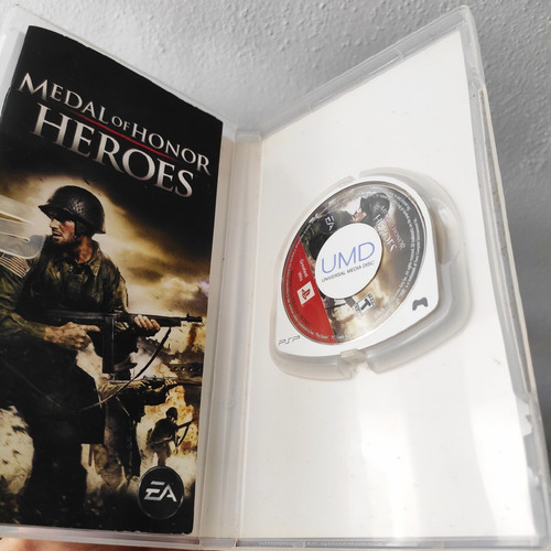 Imagen 2 de 3 de Greatest Hits Medal Of Honor Heroes Playstation Psp