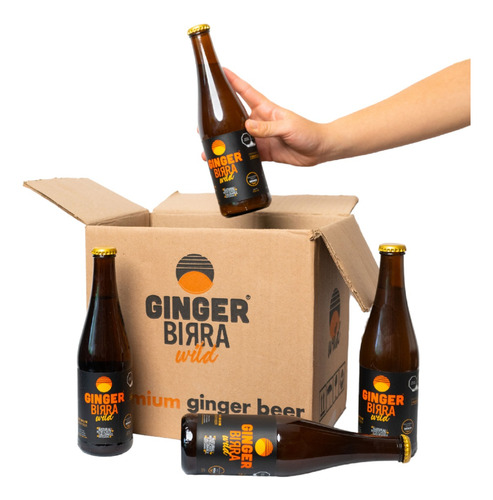 Ginger Birra Wild |24pack De Cerveza De Jengibre Sin Alcohol