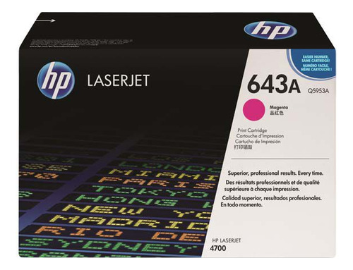 Oferta Recarga Toner Hp 643a Q5953a Laserjet 4700