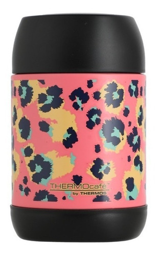 Termo Comida Acero 500ml Cheetah Rosado