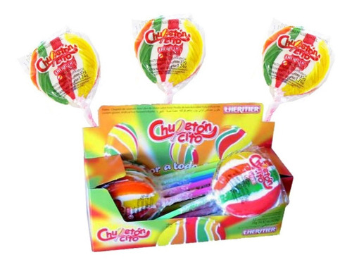 Imagen 1 de 1 de Chupetín Chupetoncito Lheritier X 12 U - Lollipop