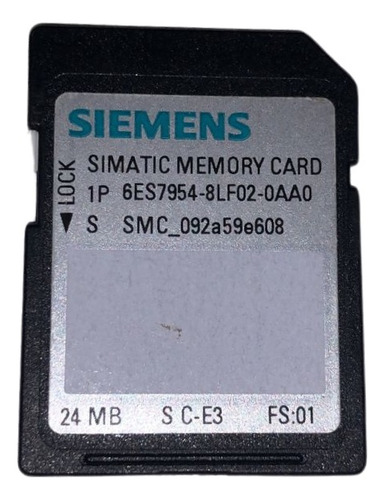 Simatic 6es7954-8lc04-0aa0 , Memory Card Para S7-1x 00